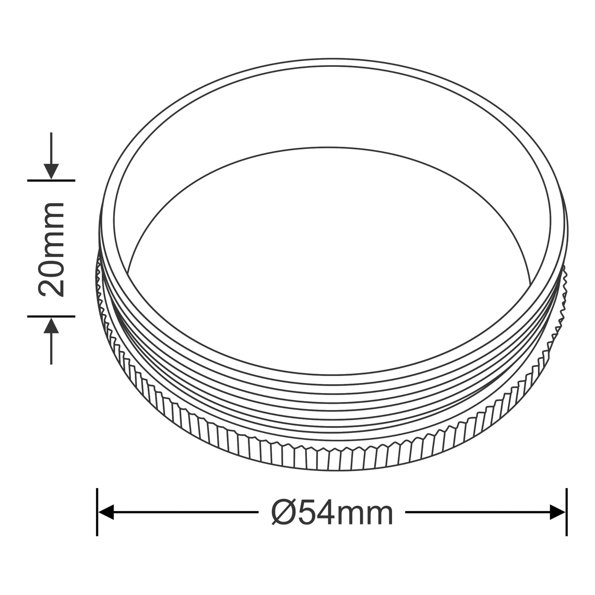 Bolor 9 Tridonic Powered 9W 3000K 840lm 24° CRI>90 LED Engine White/White Fixed Recessed Spotlight, IP20 DM202020  Dlux Bolor 9